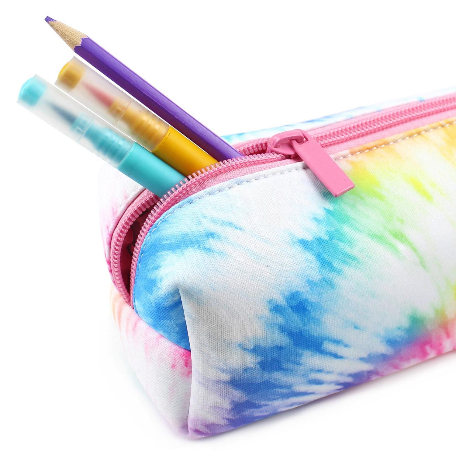 Pen + Gear Trousse à crayons en EVA aux couleurs pastel de l’arc-en-ciel