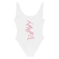 thumbnail image 4 of MKLEKYY Trajes De Baño Mujer Short Women Fashion Letter Print Piece Swimsuit Sexy Bikini Swimwear Bathing Sleeveless Backless Swimsuit 1376, 4 of 4