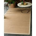 thumbnail image 2 of Unique Loom Natural Sisal Vintage Area Rug or Runner, 2 of 5