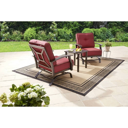 Better homes and gardens carter hills 3 piece outdoor chat set deals