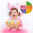 thumbnail image 3 of Easter Basket Shred Paper Easter Grass Shredded Paper Multicolor Easter Basket Grass Raffia Basket Shred Crinkle Paper Raffia Paper Shred for Baskets Egg Stuffers Spring Party Supplies, 6 Colors, 300g, 3 of 7