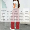 thumbnail image 3 of Nekdswn Boys Cargo Sweatpants 4‑15 Years Kids Fleece Lined Wide Leg Loose Pants Casual Elastic Drawstring Adjustable Cuff Trousers, 3 of 8