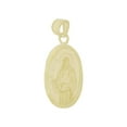 thumbnail image 2 of 14k Yellow Gold, Saint Jude Pendant Medallion Pendant Charm Oval 14.5mm NO Necklace, 2 of 5