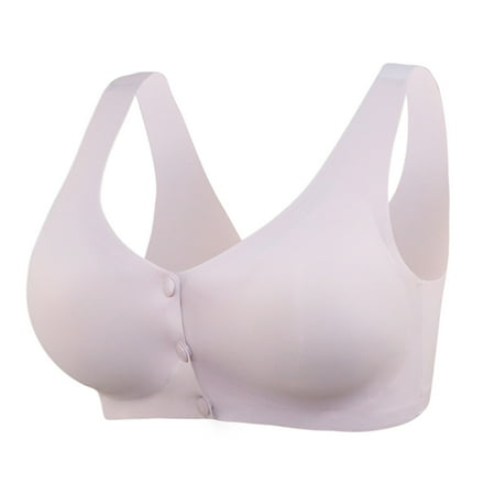 Pink 3X-Large Women s Adjustable Sports Front Backless Yoga Bra Closure Extra-Elastic Breathable Lace Womens athletic Fashion Trim Bra