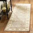 thumbnail image 3 of SAFAVIEH Heritage Regis Traditional Wool Runner Rug, Brown/Ivory, 2'3" x 10', 3 of 10