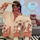 thumbnail image 1 of Pijamas de franela de dibujos animados para mujer, ropa de dormir de terciopelo Coral grueso, cárdigan Kuromi, ropa de casa, gran oferta, Invierno LIUWENJING unisex, 1 of 2