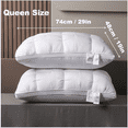 thumbnail image 2 of Soft Luxury 5-Star Hotel Quality Pillow, Deep Sleep Neck Support, 20x30 Inches, Polyester, 2 Pack, 2 of 6