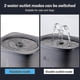thumbnail image 3 of Cat Dog Water Fountain With Water Level Window Super Quiet European Standard (gray ), 3 of 4