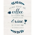 thumbnail image 2 of Carpentieri, Natalie 15x18 Black Ornate Wood Framed with Double Matting Museum Art Print Titled - Coffee and Wine, 2 of 4