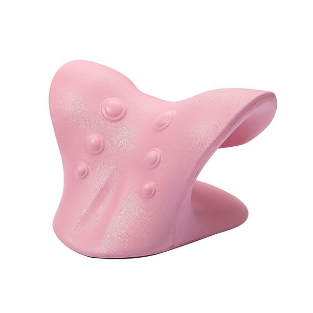Camilla relajante para cuello y hombros, dispositivo de tracción quiropráctica Cervical, almohada para alivio del dolor, regalo de alineación de columna Cervical, 1 piezas