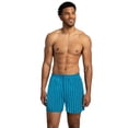 thumbnail image 3 of Fruit of the Loom Men's Boxers - Relaxed Fit, Soft Woven Cotton Blend, Moisture-Wicking, 6-Pack, S-3XL, 3 of 9