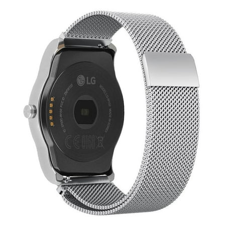 Mignova Lg Watch Urbane Accessories Mignova Magnetic Milanese Loop Stainless Steel Wrist Bracelet Watch Band Strap Forlg Watch R W100 Lg Watch Urbane W150 Silver Walmart Com Walmart Com