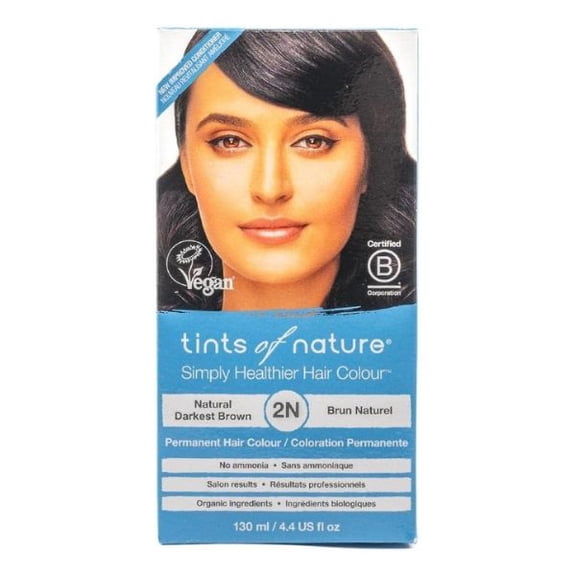 Tints of Nature Permanent Color-2N Natural Darkest Brown 4.4 oz Liquid