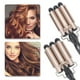 thumbnail image 5 of Rizadora para cabello ondas de sirena Genérica Triple Barril, 5 of 5