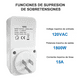 thumbnail image 2 of Protector Voltaje Refrigerador Lavadora Electrodomésticos, Blanco, 2 of 5