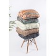 thumbnail image 2 of Silver One International Chunky Knitted Throw Blanket, Dusty Soft Hues, 50" x 60", 2 of 6
