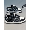 thumbnail image 1 of Men's Student Canvas Shoes, Flat Sneakers, Leisure White Shoes, Couple's Shoes, Unisex, White, 1 of 4