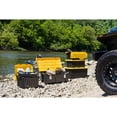 thumbnail image 6 of Open Box Homz Durabilt 15 Gallon Tough Flip Lid Storage Container, Black/Yellow (6 Pack), 6 of 7