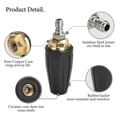 thumbnail image 3 of Boquilla para máquina de limpieza a alta presión Boquilla giratoria de 360 ​​° para máquina de limpieza a presión Accesorios para máquina de limpieza de puntas de boquilla, 3 of 5