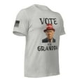 thumbnail image 3 of VOTE FOR GRANDPA TRUMP 2024 Unisex t-shirt (Athletic Heather, L), 3 of 4