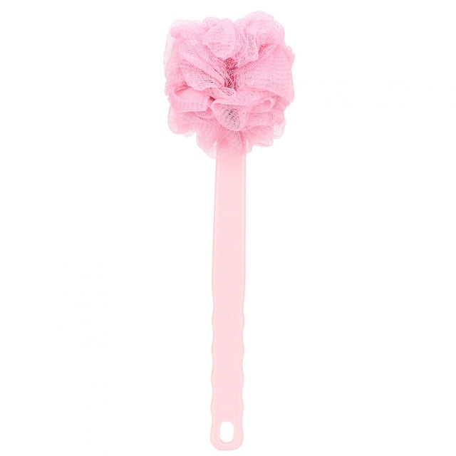 Mango de ducha de baño, esponjas de ducha de baño de mango largo, cepillo para espalda, cepillo corporal, estética elegante
