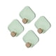 thumbnail image 2 of 4 ganchos multifuncionales para toallas, colgador decorativo para puerta, toalla de mano verde, 2 of 9