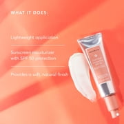 Naturium Dew-Glow Moisturizer SPF 50, Daily Moisturizing Sunscreen & Face Primer, Skin Protector with Dewy Finish, 1.7 fl oz