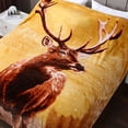 thumbnail image 4 of MERRY HOME Queen Fleece Bed Blanket For Winter, Polyester Soft Fleece Blanket&Throw, Korean Style, 77"x87", 4 of 8