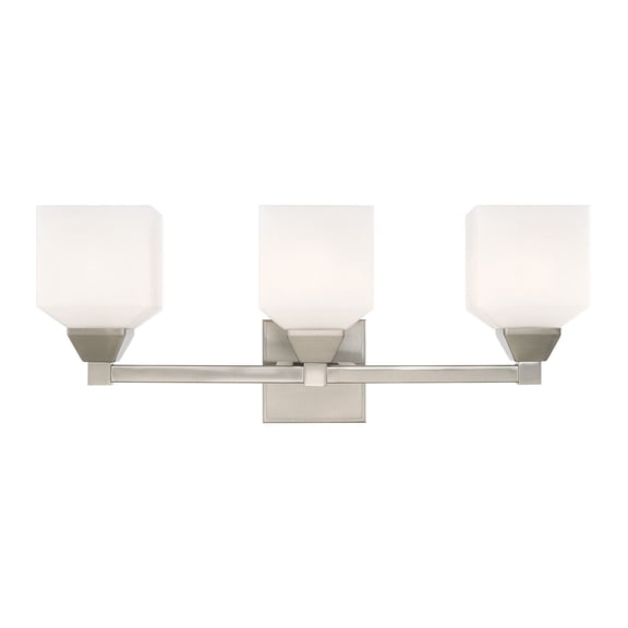 Livex Lighting - Aragon - 3 Light Bath Vanity in Traditional Style - 23 Inches