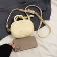 thumbnail image 4 of Mini Lindo Bolso Fashion Shoulder Bag Women PU Correa Ajustable Crossbody Mano, 4 of 9
