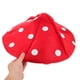 thumbnail image 2 of KAKOWELY Boina de peluche con forma de hongo para mujer, ideal para cosplay y fiestas, accesorio para fotos infantil (grande), 2 of 5