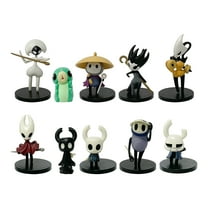 Gaiwos 8 PCS Hollow-Knight Game Character Statue, Figures Battle Version Diorama, Popular Game Hollow-Knight for Collectible, Bithday Gift Game Fans and Friends