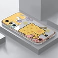 thumbnail image 3 of Smooth E-TPU Phone Case Infinix TECNO POP SPARK 6 7 8 10 20 GO 20C CAMON 17 18 19 POVA 2 3 4 5 PRO Case Cute S-SpongeBob Cartoon, 3 of 5
