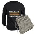 thumbnail image 6 of CafePress - Cicadas Let's Make Some Noise Periodical Cicadas - Men's Long Sleeve Loose Fit Cotton Dark Pajama Set, 6 of 7