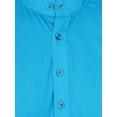 thumbnail image 3 of SKAVIJ Ensemble Kurta Pyjama Homme Coton Manches Longues Soirée Yoga Turquoise L, 3 of 6