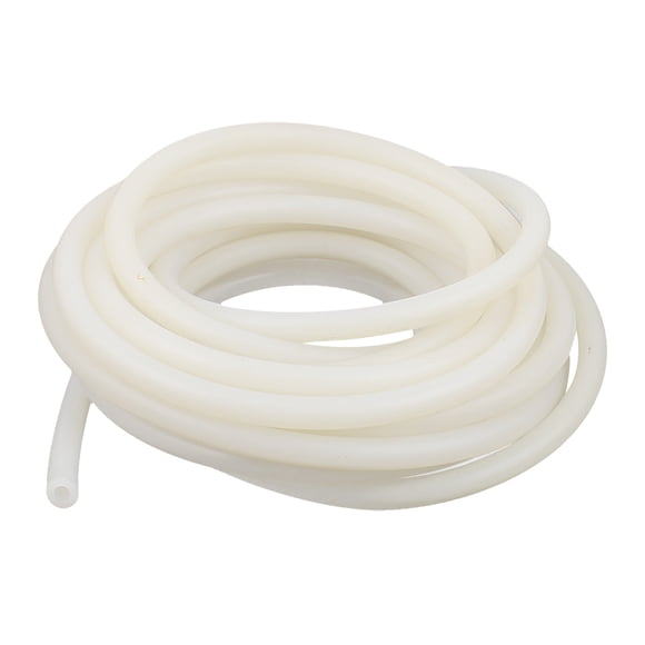 Tubo de silicona translúcido de 4 mm x 8 mm, manguera de bomba de agua y aire de 5 metros (16 pies) de largo