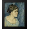 thumbnail image 2 of van Gogh, Vincent 12x14 Black Modern Framed Museum Art Print Titled - Portrait of a prostitute, 2 of 5