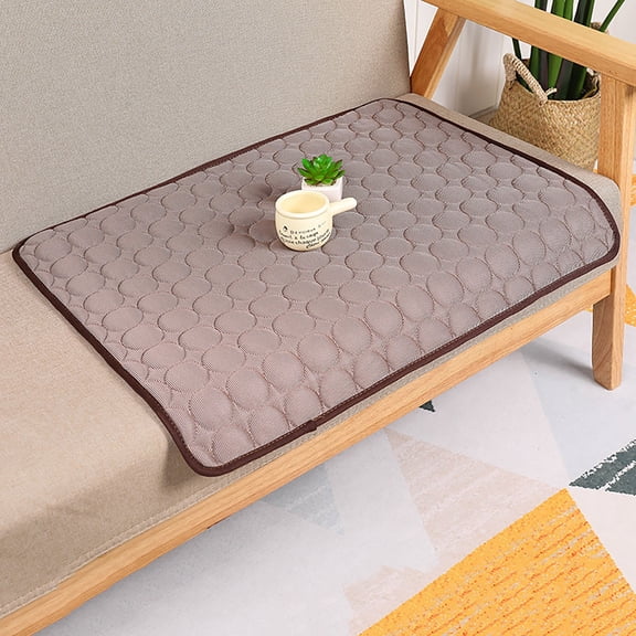 15.7x11.8in Cooling Mat For Dogs Cats - Breathable Summer Resting Pad Reusable Foldable For Home Car Travel