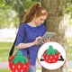 thumbnail image 3 of 1 bolsa de peluche de fresa, bonita bolsa con forma de fruta, creativa y casual para niñas., 3 of 6