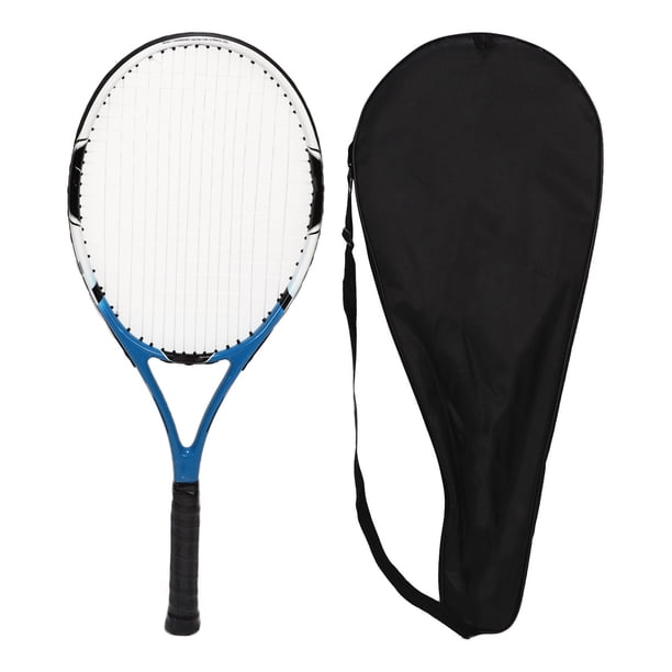 Raqueta de tenis de carbono ultraligera para entrenamiento, competición y recreación, color azul