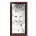 thumbnail image 2 of ArtToFrames 11" x 24" Honors Mahogany Picture Frame, 11x24 inch Brown Wood Poster Frame (WOM-5155), 3 Pack, 2 of 6