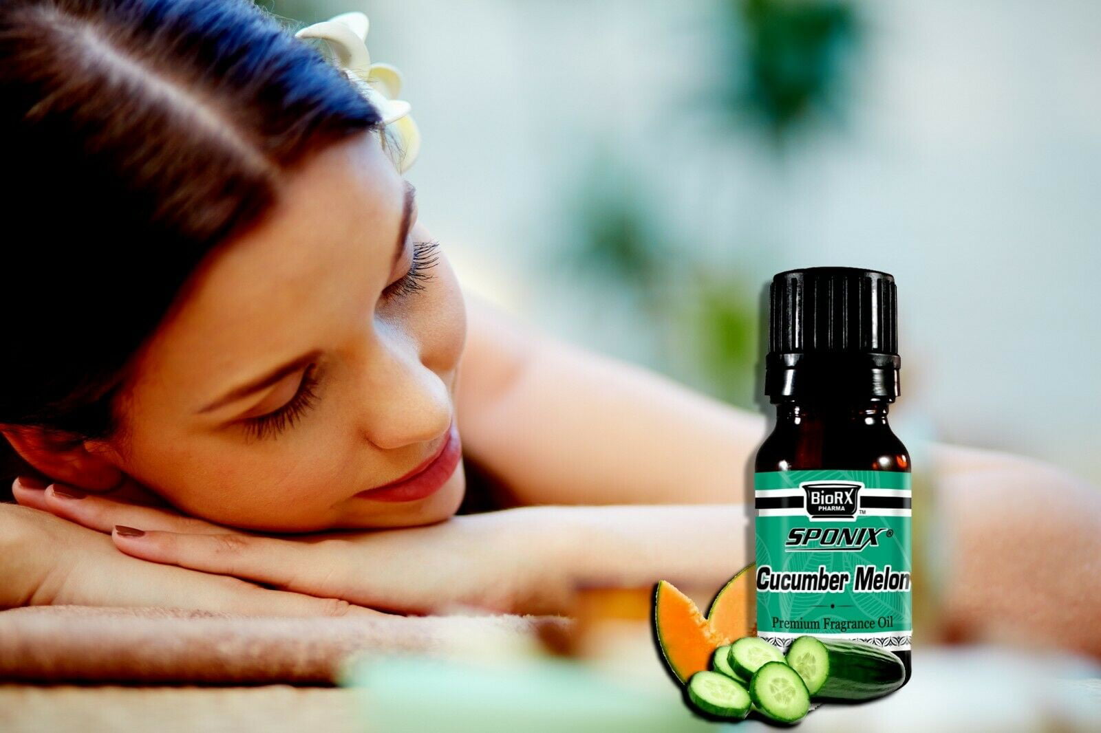 Biopurus Cucumber & Melon Aromatherapy Diffuser Essential Oil 10ml