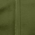 thumbnail image 3 of Veste à Capuche Mode pour Femmes Col Roulé Poche Zippée Manteau d'Hiver Décontracté Chaud, 3 of 4