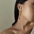 thumbnail image 4 of 2x Pendientes de tuerca de cruz simple Colgante Valentín con Yinane Pendiente de cruz, 4 of 8