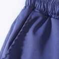 thumbnail image 5 of LTTVQM Mens Casual Shorts Cotton Drawstring 2026 Trendy Summer Beach Stretch Twill Chino Work Golf Shorts Blue M, 5 of 8