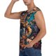 thumbnail image 3 of Fotbe Whimsical Animal Spiral Men's Camiseta sin Mangas Estampada para Hombres, Playera Casual para Gimnasio, Entrenamiento, Playa-XX-Large, 3 of 7