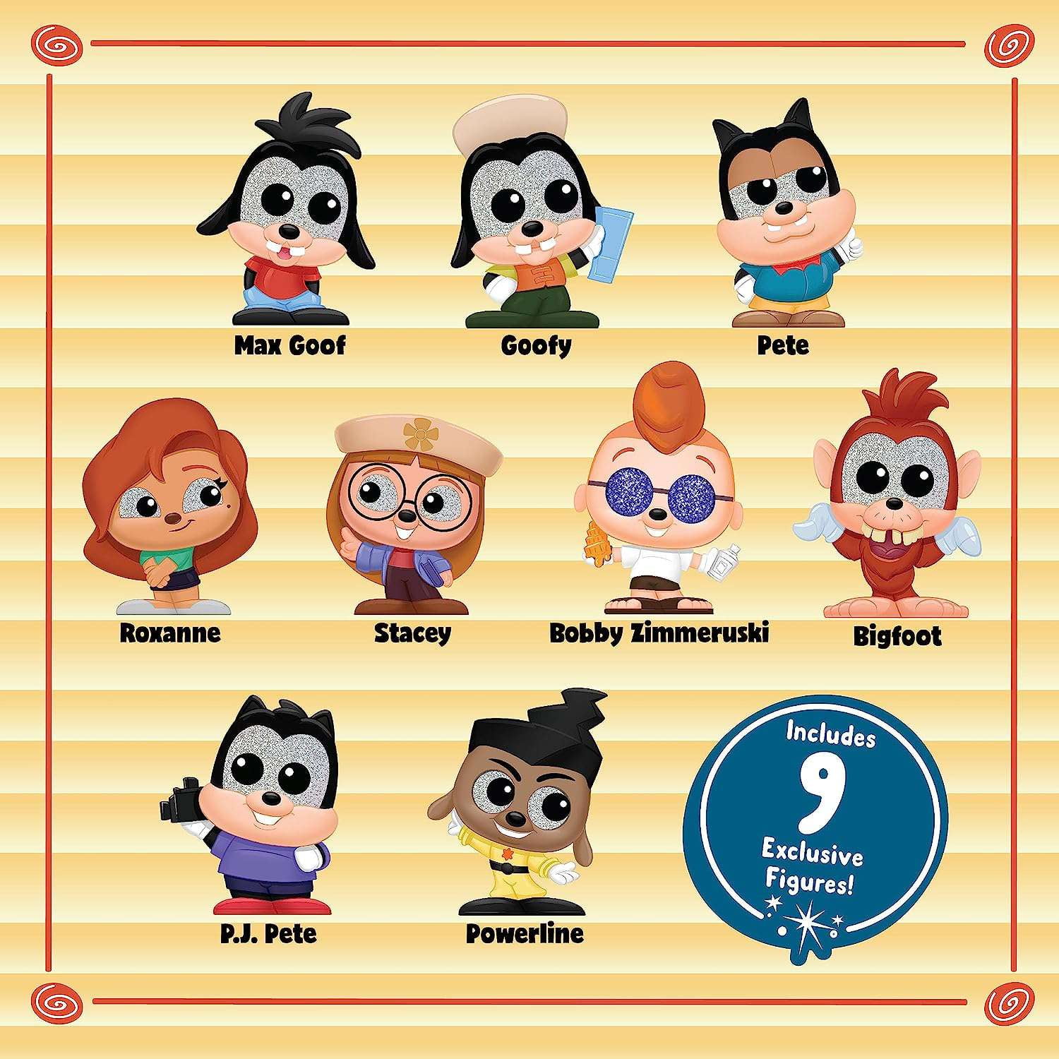 Moose Toys Disney Doorables Collectible Peek A Goofy Movie Exclusive Mystery Action Figures