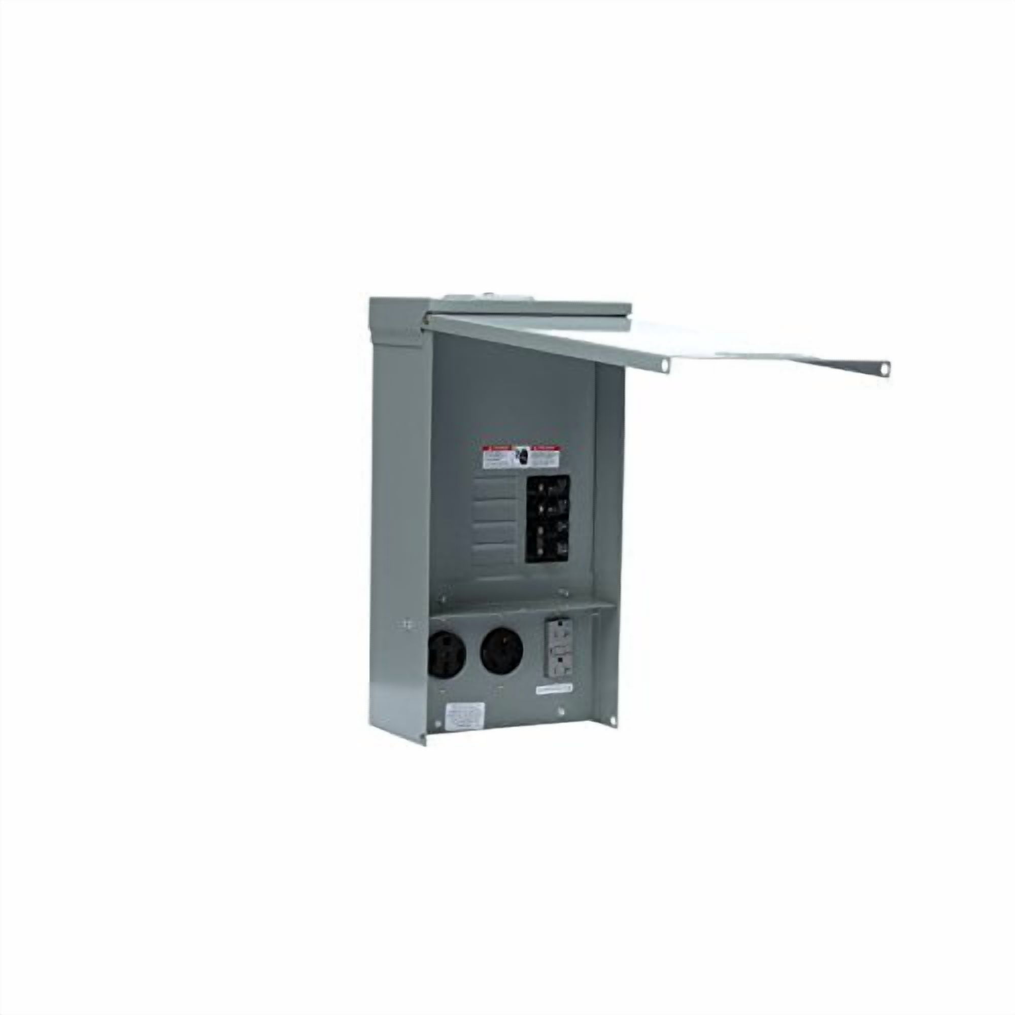 Siemens Power Outlet Panel With Receptacles, Unmetered, Surface Mount, 125 Amp Main Lug, 14-50R, Tt30R, 5-20R2Gfi