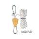 thumbnail image 2 of Apmemiss Clearance High-Reflective Guy Lines 4mm Tent Cords High-Strength Lightweight Camp Ropes with Aluminum Adjuster Tensioner for Tent, Tying Down Tarps, Camping Tent, Outdoor Packaging, 2 of 3