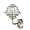 thumbnail image 6 of 284-1W-BPN-G534 Innovations Lighting Oxford - 1 Light Wall Sconce-9 Inches Tall and 7.5 Inches Wide-Black Polished Nickel Finish-Seedy Glass Color, 6 of 6